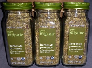 Good & Gather Organic Herbes de Provence Lot of 3 (0.7oz bottles) exp 04/01/2025 - Picture 1 of 2