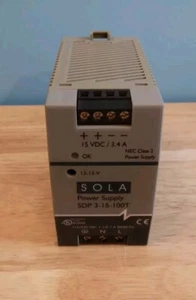 SOLA SDP 3-15-100T OVP Power Supply - Picture 1 of 5