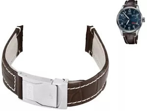 Oris 7760 7756 7735 Big Crown ProPilot Ø44 real gator skin 22mm Band Strap clasp - Picture 1 of 3