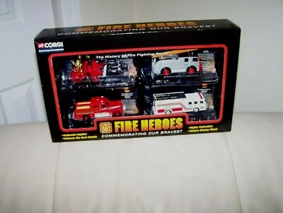 2003- CORGI-FIRE HEROS- SET #7- THE HISTORY OF FIRE FIGHTING- CSFH05004- MIB - Image 1 of 4