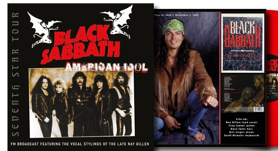 BLACK SABBTH -AMERICAN IDOL - Ray Gillen 1986 - LP MINT BADLANDS - Image 1 of 2