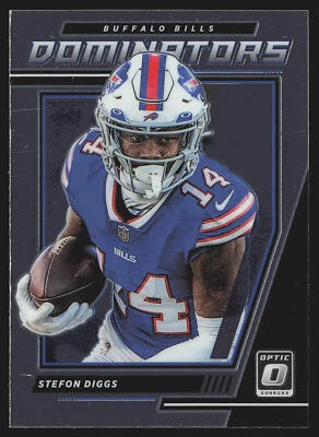2021 Donruss Optic #DM-SD Stefon Diggs Dominators - Image 1 of 2