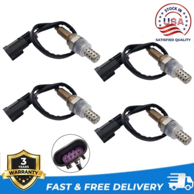Juego de 4 sensores de O2 para Hyundai Genesis cupé 2010-12 Kia Borrego 2009-2011 3,8 L Foto 1 de 4