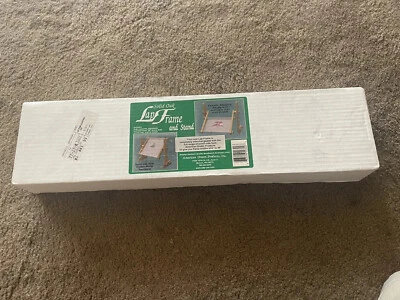 Cross Stitch/Embroidery Lap Frame and Stand NIB solid oak - Image 1 of 4
