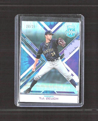2016 Panini Elite Extra Edition #21 T.J. Zeuch Aspirations Tie-Dye - Image 1 of 2