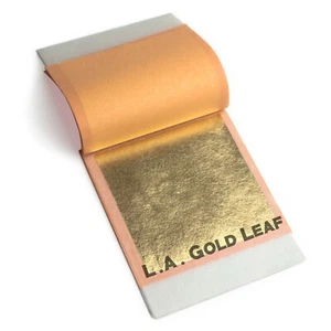 Hoja de oro de Los Ángeles: hojas de hoja de oro genuino de 18 K (sueltas o transferidas) - Imagen 1 de 3