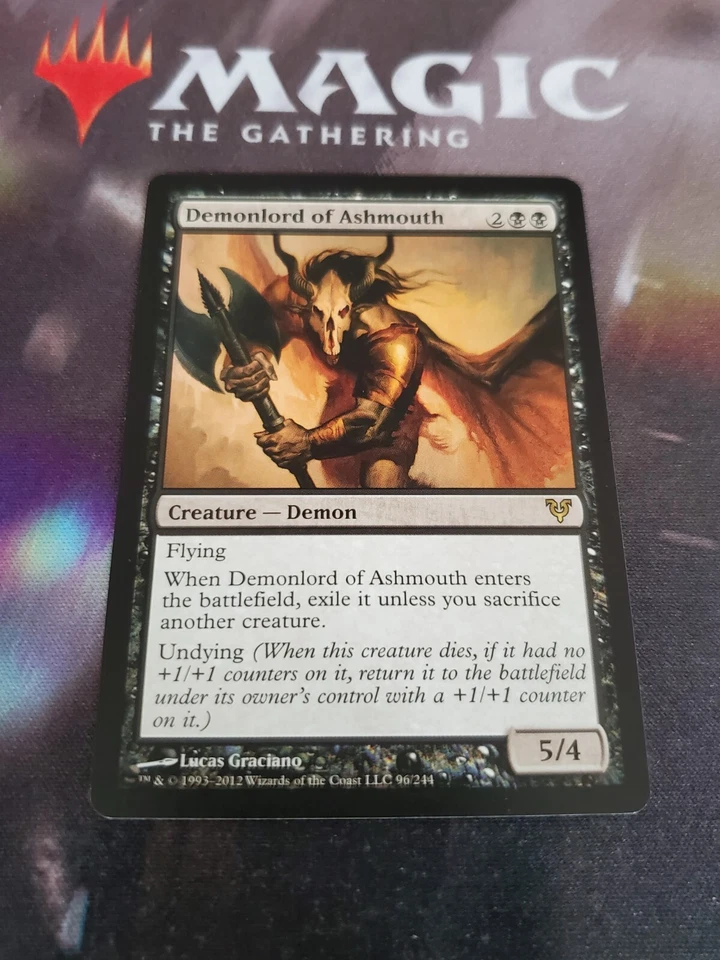 MTG. 2x Demonlord of Ashmouth. Avacyn Restored. Lp - Image 1 of 1