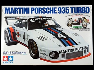 TAMIYA 1/24 Porsche 935 Turbo Martini #24001 motorized scale model kit - Picture 1 of 6