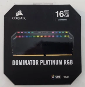 DOMINATOR® PLATINUM RGB 16GB (2 x 8GB) DDR4 DRAM 3600MHz C18 Memory Kit - Picture 1 of 2