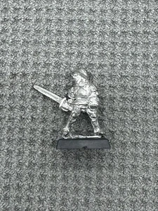 Cittadella 1986 Warhammer Fantasy C26 Medievale Uomini d'Arme Fermo Metallo WFG - Foto 1 di 6
