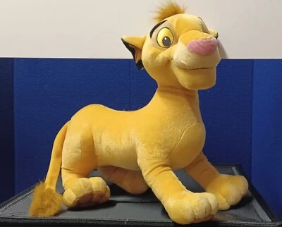 Disney JUMBO Simba Lion King Plush 20" Hasbro Large Stuffed Animal 2002 NEW - Image 1 of 4