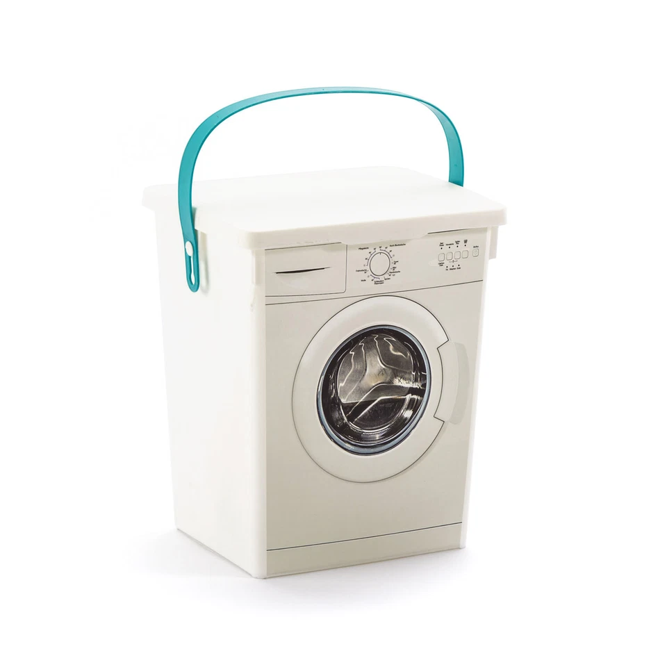 Waschpulverbox Waschmittelbox 16 x 19 x 23cm Waschmitteldose Waschmittelbehälter - Bild 1 von 1