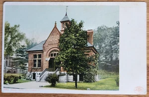 Brooks Library Brattleboro Vermont VT Postcard PC Circa 1905 Detroit Photograph - Picture 1 of 1