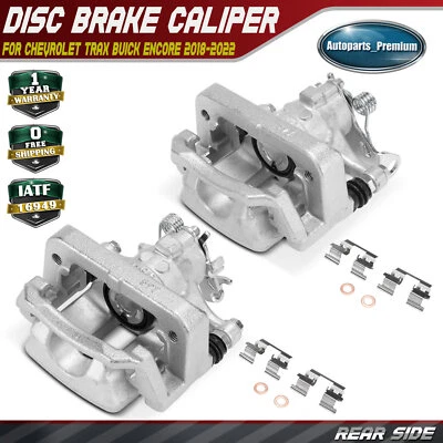 2x pinça de freio lateral traseira com suporte para Chevrolet Trax Buick Encore 2018-2022 - Imagem 1 de 4