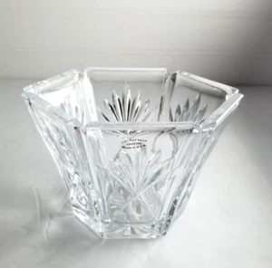 Gorham Crystal Candy Dish Hexagon Bowl - Picture 1 of 16