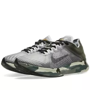 Nike Zoom Fly SP Fast Running Sequoia Black Golden Moss UK 7.5 AT5242 300 - Picture 1 of 7