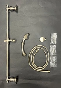 Brizo 85785-BN Charlotte Barra Deslizante Función Única Ducha de Mano, Níquel Cepillado - Imagen 1 de 24