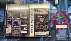 Ultimate Mortal Kombat 3 (Sega Saturn, 1996) Complete Tested And Working