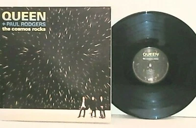 QUEEN + PAUL RODGERS The Cosmos Rocks 2LP VG+ Vinyl Plays Well 2008 D000261601  - Image 1 of 4
