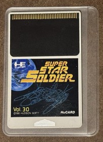 Super Star Soldier NEC PC Engine HuCard Japan Import US Seller TESTED