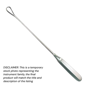 20x Sims Gebärmutterküretten, 11", formbar, kleine scharfe Klinge, Größe 3 (9 mm), Premium - Bild 1 von 1