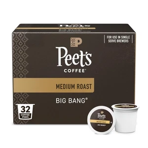 , Medium Roast Single Serve Coffee Pods - Big Bang, 32 Count (1 Box of 32 Pods) - Picture 1 of 6