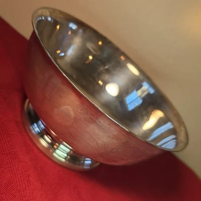 Gorham Silver Original Footed Bowl 6.5" YC779 EP Silver Plated Early American... - Image 1 of 4