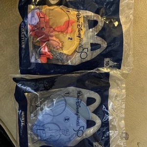 McDonald's Disney 50th Anniversary Happy Meal Toys 10 Sebastian 23 Dante New - Picture 1 of 5