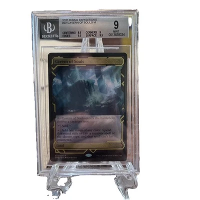 Cavern of Souls Zendikar Rising Expedition Foil BGS Graded Mint 9 MTG - Image 1 of 4
