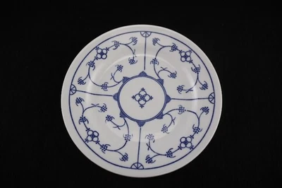 Schöner Kuchenteller von Kahla Indisch Blau Saks Strohblumenmuster Ø ca. 18,5 cm - Bild 1 von 4