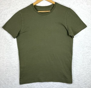 Bareen T-Shirt Men's UK Size XS Green Short Sleeve Crew Neck Embroidered Logo - Picture 1 of 12