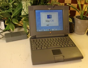 RARA Laptop Apple PowerBook 540c Macintosh Mac FUNCIONA con Actualización de Disco Duro de 500 MB + FUENTE DE ALIMENTACIÓN - Imagen 1 de 15