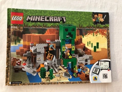 Lego 21155 The Creeper Mine Instruction Manual ONLY - Image 1 of 2