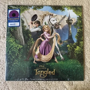 Tangled Soundtrack -Disney Songs - Lavender Vinyl LP Record New Sealed - Picture 1 of 2