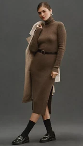 Anthropologie Reformation Robin Kaschmir Pullover Kleid Größe M Neu mit Etikett - Bild 1 von 4