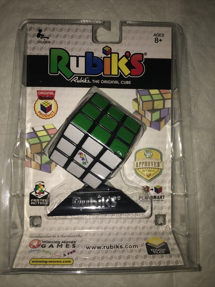 CUBO DE RUBIK, ORIGINAL, 8+, PERFECTO, CÓMODO, HERMOSO, PLAY-SMART, BUEN JUGUETE Foto 1 de 4