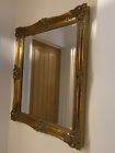 Large Rectangular Wall Mirror, Ornate Gold / Gilt / Baroque Style 110Cm X 70Cm