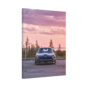 Nissan 240z High Resolution Museum Quality Vertical Canvas Print #001 - Picture 1 of 10