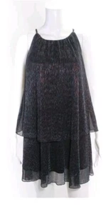 Miss Behave Mädchen mehrfarbig metallic Mini Plissee Stufenkleid Größe 14 - Bild 1 von 7