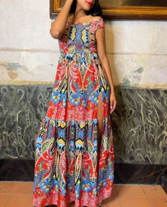 Vestido largo de hombro de Antica Sartoria de Giacomo Cinque - Imagen 1 de 2