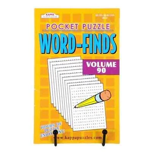Pocket Puzzle Word Finds Puzzle Book Volume 90 Kappa Puzzles Word Search - Imagen 1 de 4