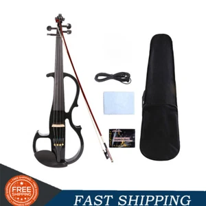 16 Inch Full Size Electric Viola - Solid Wood, Ebony Fittings, Silent Design - Picture 1 of 8