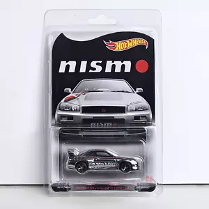 Hot Wheels RedLine Club RLC Nissan Skyline GT-R BNR34 Shadow Chrome Nismo 30k LE - Bild 1 von 7