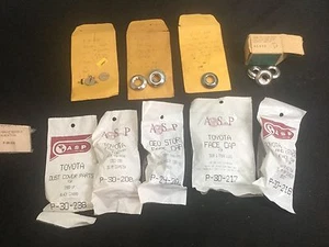 Toyota, Mitsubishi, Isuzu & Geo, Face Caps & Misc. parts, Set of 10 - Picture 1 of 3