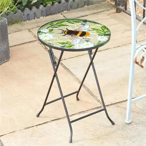 Smart Garden Bee Glass Table 50x35cm