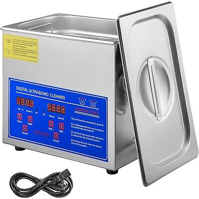 Vevor Digital Ultrasonic Cleaner 3-Liter JM:JPS-20A, Brand New, FREE DELIVERY • 159.99£