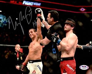 Urijah Faber autographed signed inscribed UFC 8x10 photo PSA COA Brad Pickett