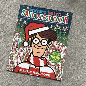 Where’s Wally? Santa Spectacular, Puzzles & Stickers Book - Picture 1 of 3
