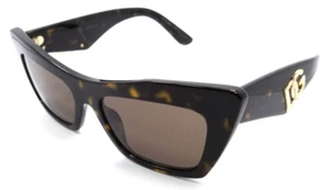 Dolce & Gabbana Sunglasses DG 4435 502/73 53-18-145 Havana / Brown Made in Italy - Picture 1 of 3