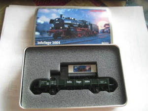 Marklin H0 94225 Info Tage 2004 Car w/metal truck in its original tin box - NIB - Picture 1 of 5